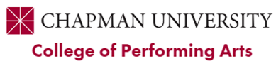 Chapman College of Performing Arts logo