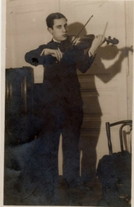 Max Beker in Vilna, Feb. 14, 1935