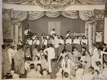 Pentagon violin orchestra