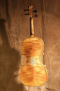 Unidentified violin back