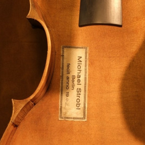 Strobel violin dedication