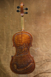 Prisoner of War violin back