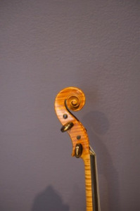 vanderveen violin pegbox