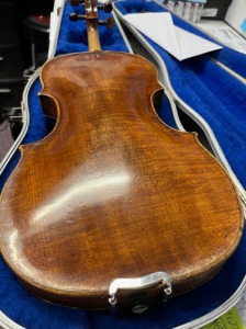 Ole Dahl violin back